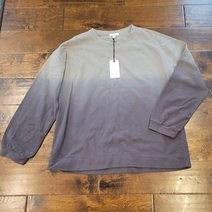 NWT Cotton Bleu Top Size S Ombre